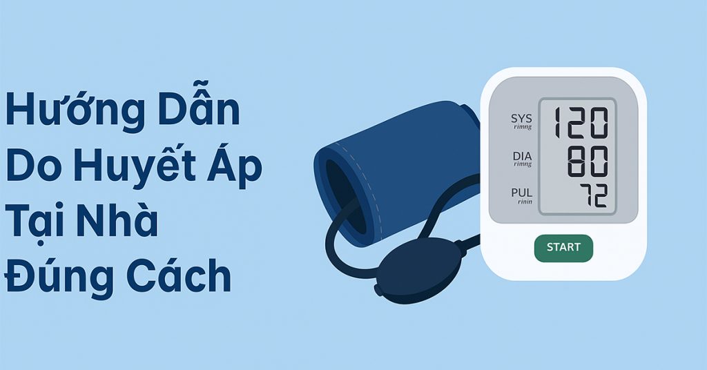 Hướng dẫn đo huyết áp tại nhà đúng cách – Ai cũng nên biết