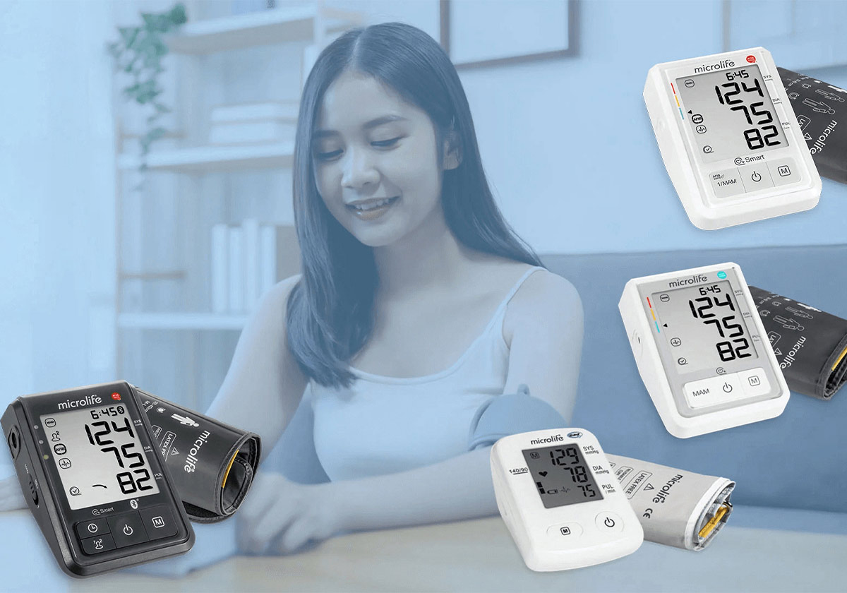 Các dòng máy đo huyết áp Microlife dành cho gia đình